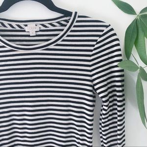 💫BOGO💫J. Crew Striped Ribbed L/S Layering Shirt